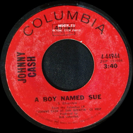 Johnny Cash - A Boy Named Sue / San Quentin side A