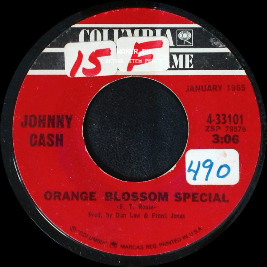 Johnny Cash - Orange Blossom Special / I Walk The Line side A
