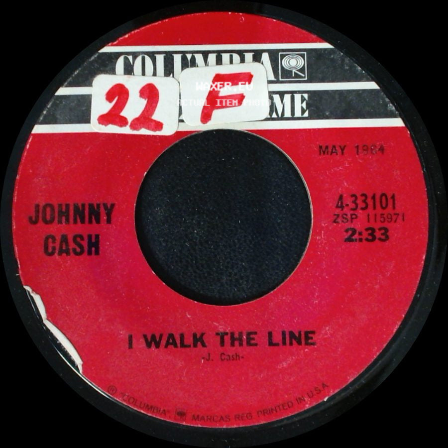 Johnny Cash - Orange Blossom Special / I Walk The Line side B