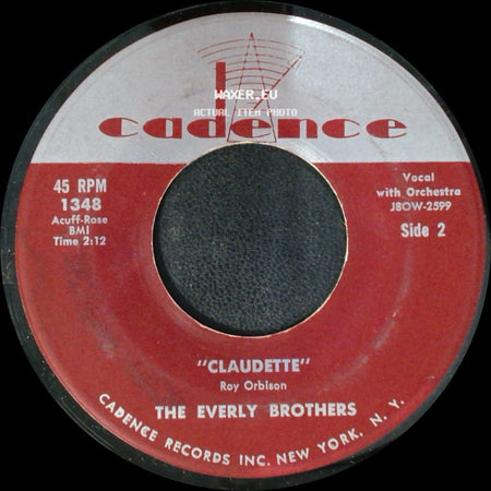 The Everly Brothers - All I Have To Do Is Dream / Claudette side B