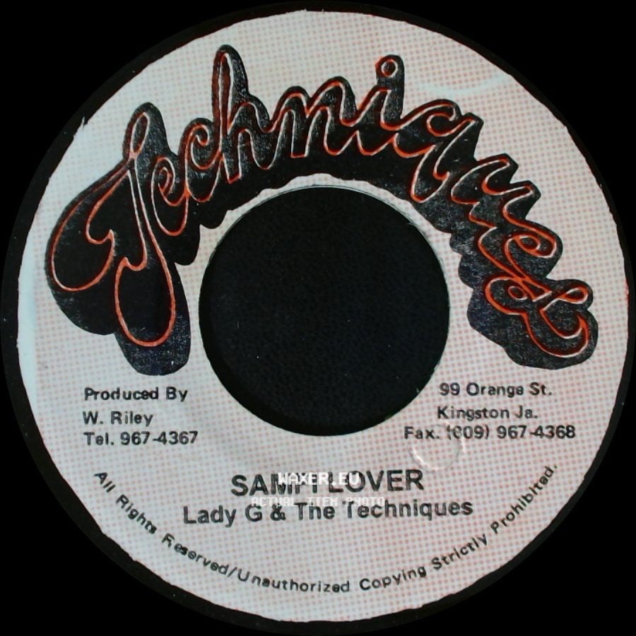Techniques All Star / Lady G & The Techniques - Version / Samfi Lover side B