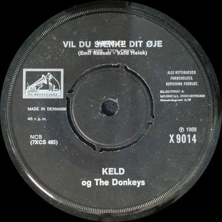 Keld Og The Donkeys - Alaska (Keld Heick) / Vil Du Sænke Dit Øje side B