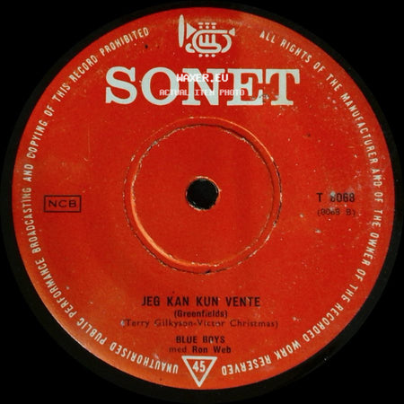 Blue Boys Med Ron Web - En Skraldemand Ta'r Skraldet / Jeg Kan Kun Vente side B