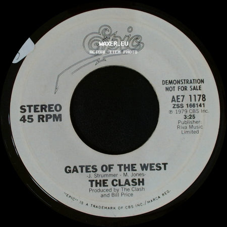 The Clash - Gates Of The West / Groovy Times side A