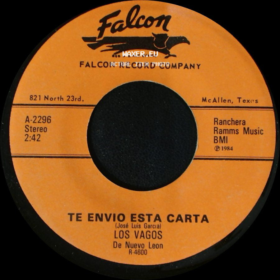Los Vagos - Brindis De Amor / Te Envio Esta Carta side B