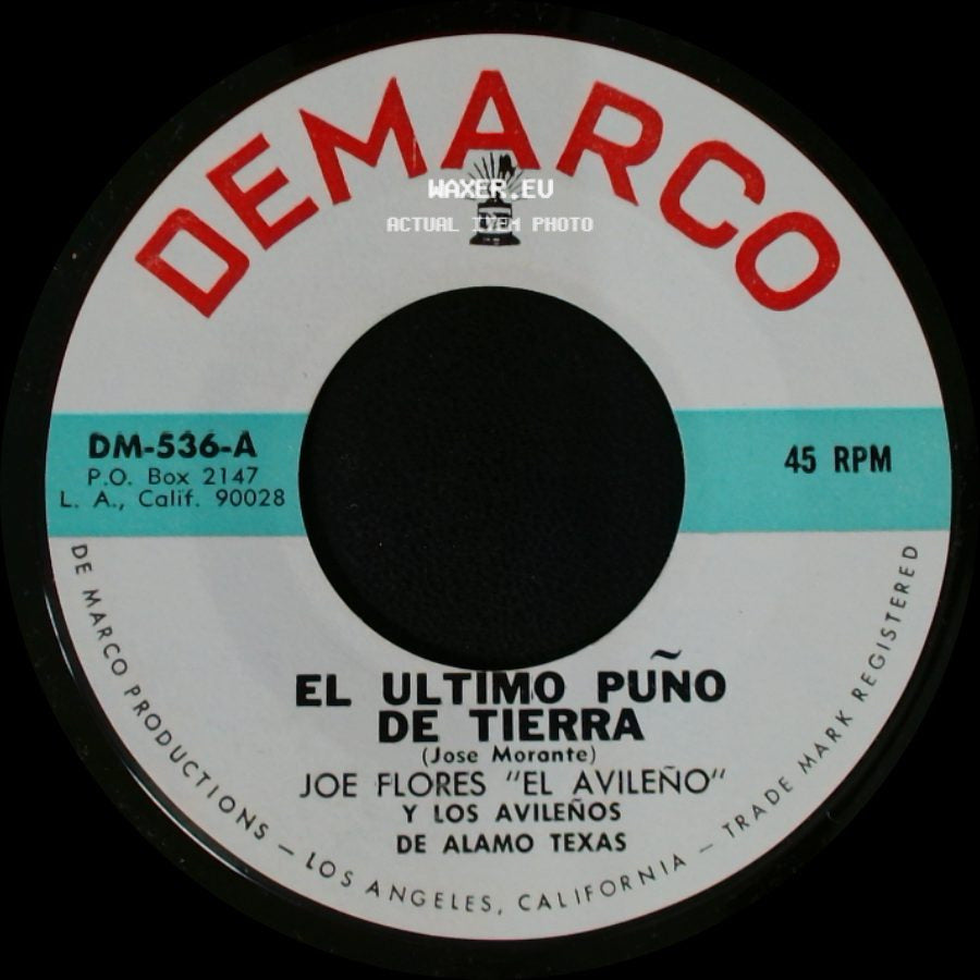 Joe Flores "El Avileño" Y Los Avileños - Mi Soldadita / El Ultimo Puño De Tierra side B