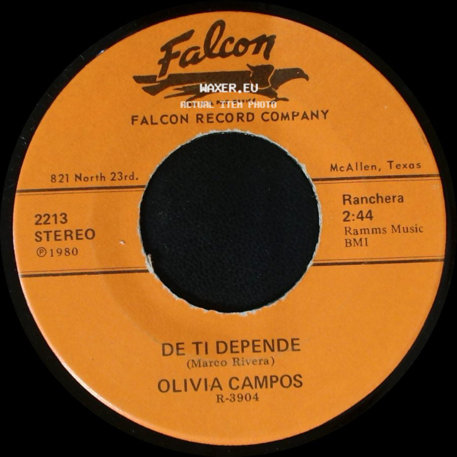 Olivia Campos - De Ti Depende / La Esposa Verdadera side A