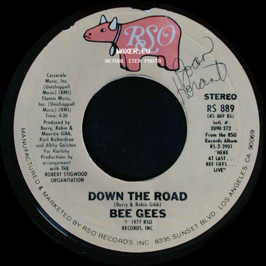 Bee Gees - Down The Road / Night Fever side A