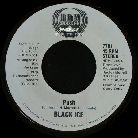 Black Ice - Push / Push side B