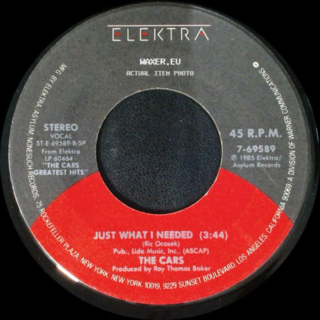 The Cars - Just What I Needed / Tonight She Comes side A