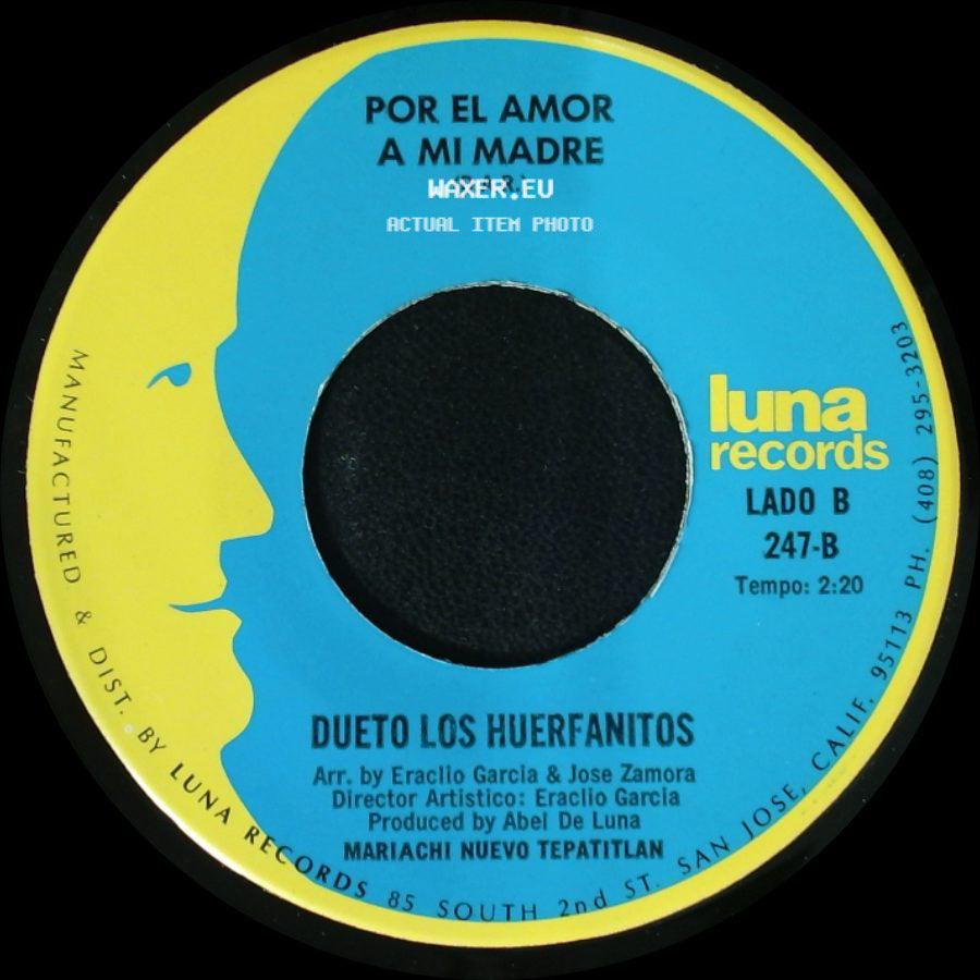 Dueto Los Huerfanitos - El Bastardo / Por El Amor A Mi Madre side B