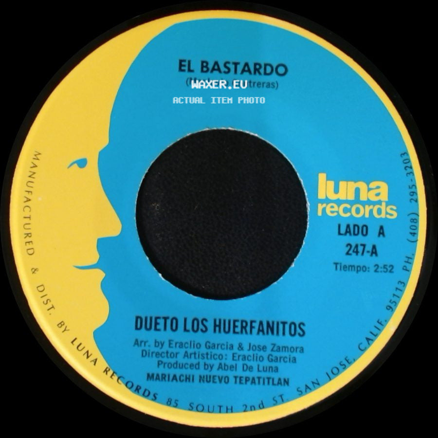 Dueto Los Huerfanitos - El Bastardo / Por El Amor A Mi Madre side A