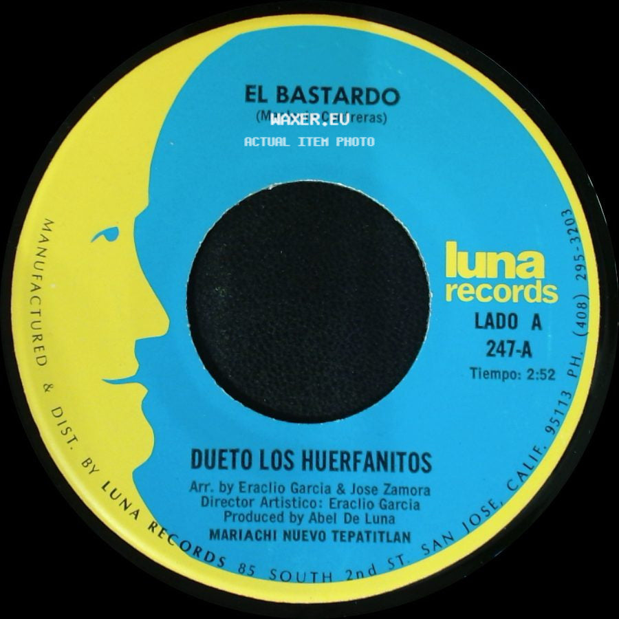 Dueto Los Huerfanitos - El Bastardo / Por El Amor A Mi Madre side A