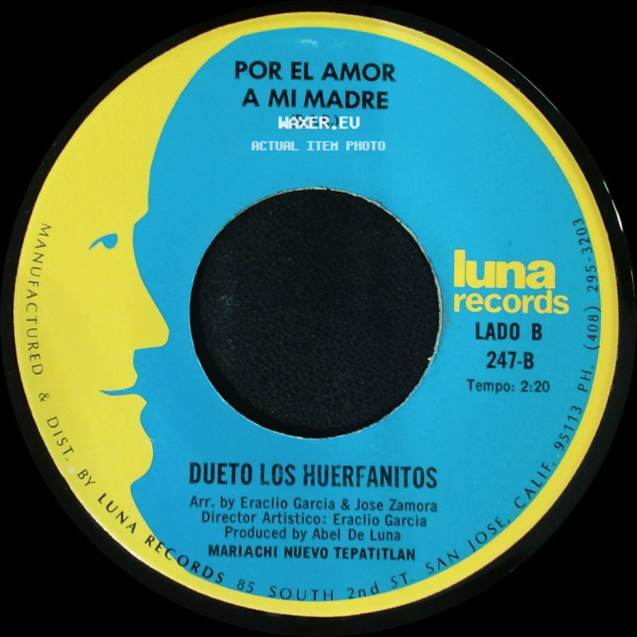 Dueto Los Huerfanitos - El Bastardo / Por El Amor A Mi Madre side B