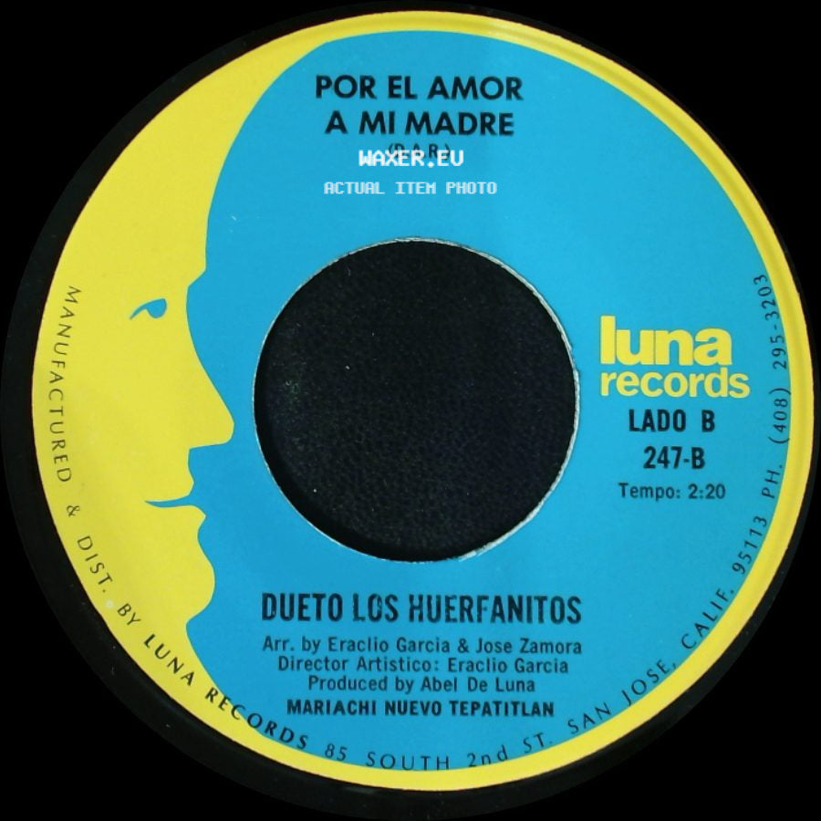 Dueto Los Huerfanitos - El Bastardo / Por El Amor A Mi Madre side B