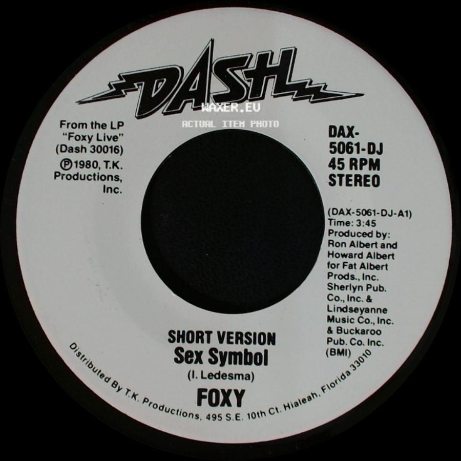 Foxy - Sex Symbol / Sex Symbol side A