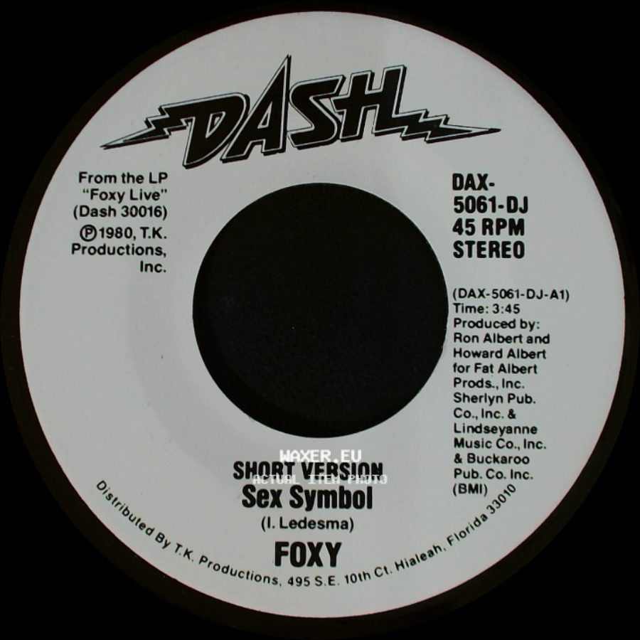Foxy - Sex Symbol / Sex Symbol side A