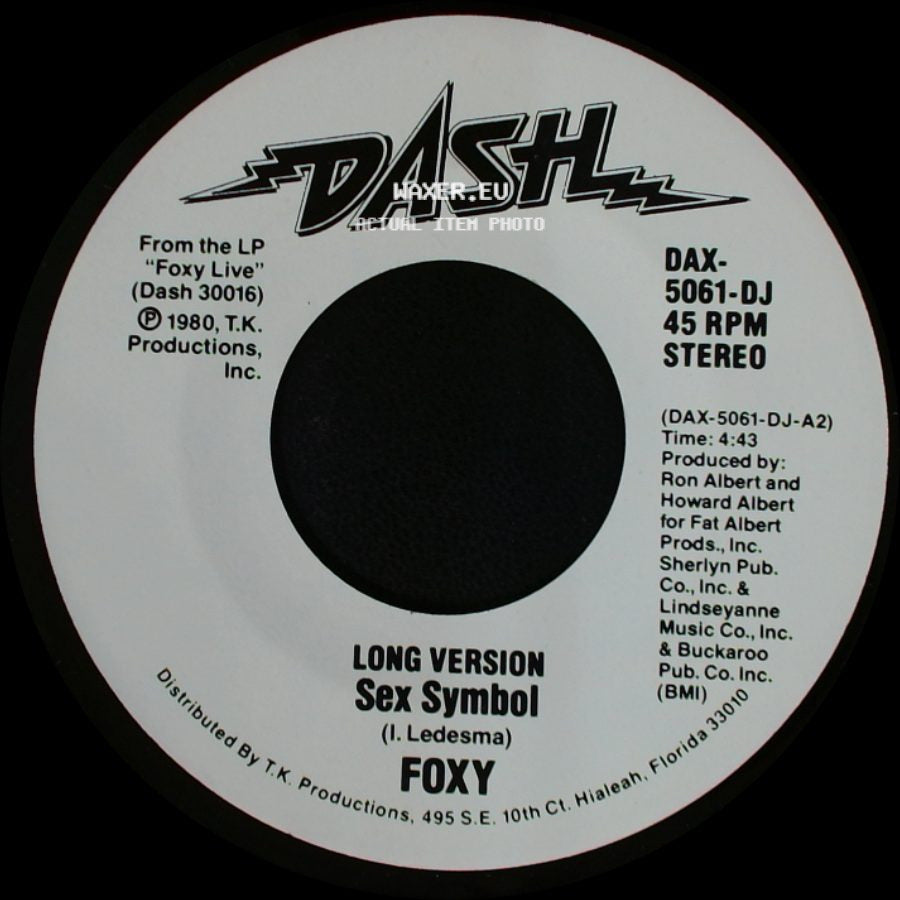 Foxy - Sex Symbol / Sex Symbol side B