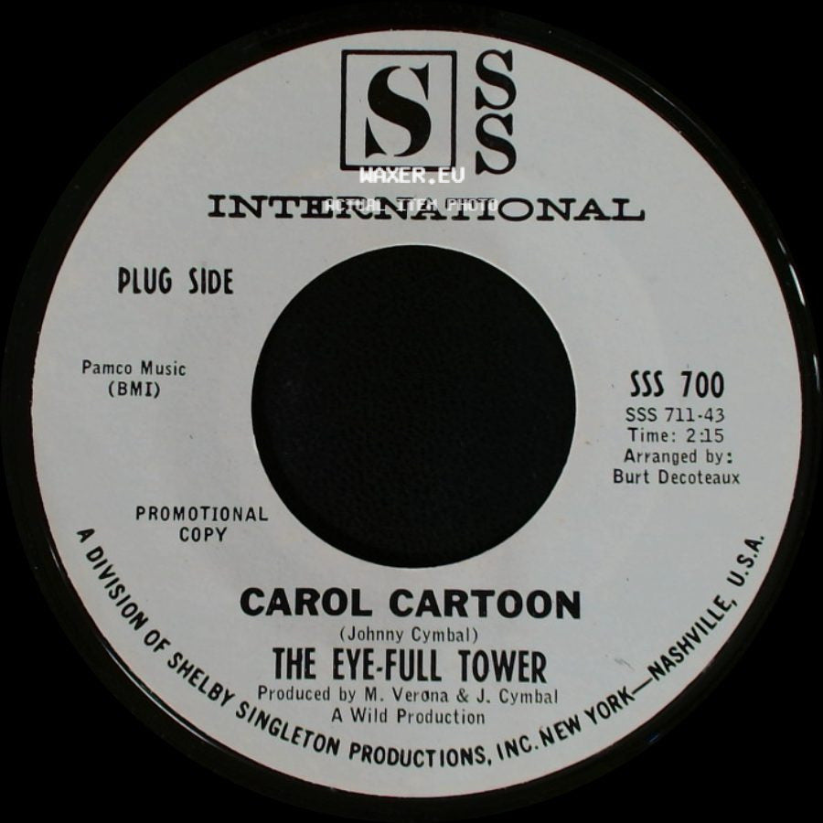 The Eye-Full Tower / Carol Cartoon - How About Me / The Eye-Full Tower side B