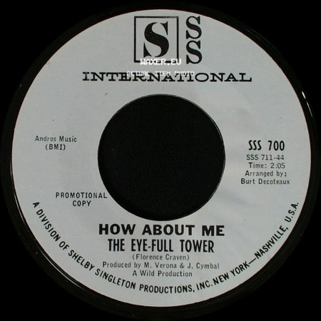 The Eye-Full Tower / Carol Cartoon - How About Me / The Eye-Full Tower side A