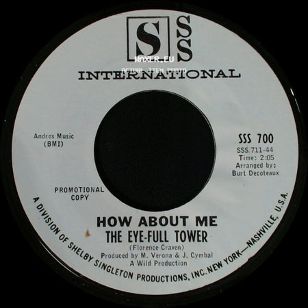 The Eye-Full Tower - How About Me / Carol Cartoon side A