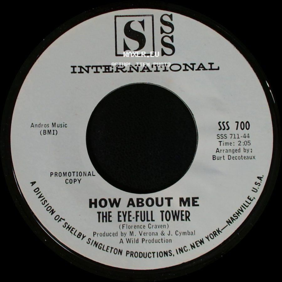 The Eye-Full Tower - How About Me / Carol Cartoon side A