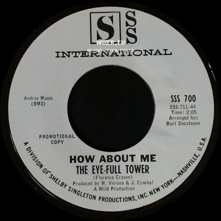 The Eye-Full Tower - How About Me / Carol Cartoon side A