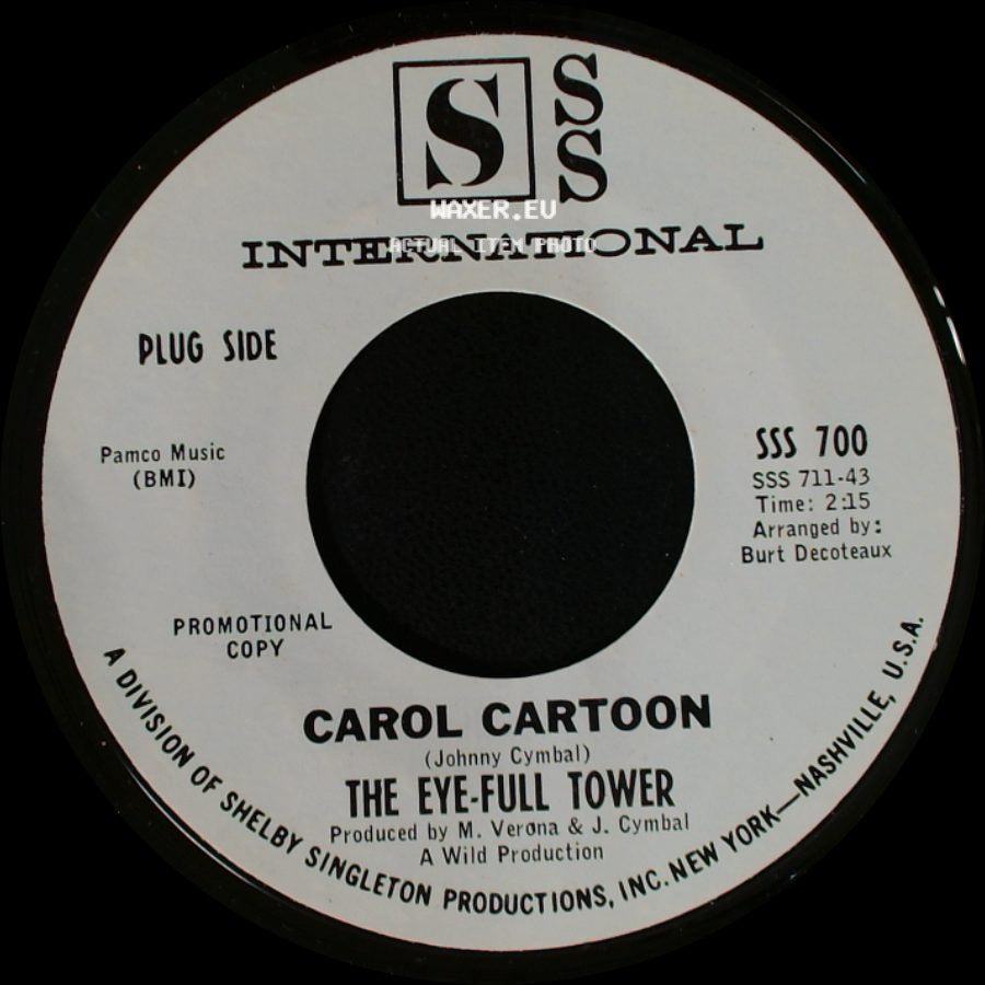 The Eye-Full Tower / Carol Cartoon - How About Me / The Eye-Full Tower side B