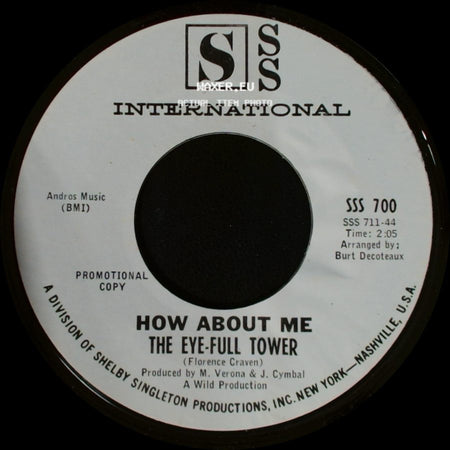 The Eye-Full Tower - How About Me / Carol Cartoon side A