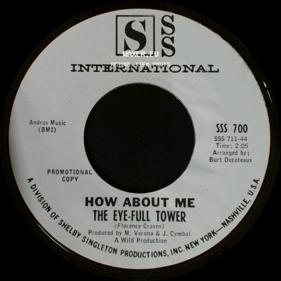 The Eye-Full Tower - How About Me / Carol Cartoon side A