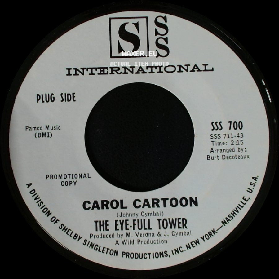 The Eye-Full Tower - How About Me / Carol Cartoon side B