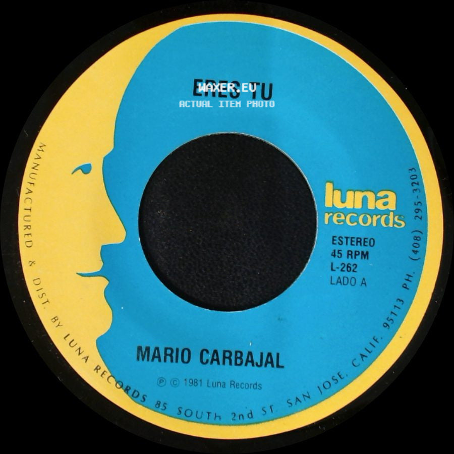Mario Carbajal - Eres Tu / Vuelve Conmigo side A
