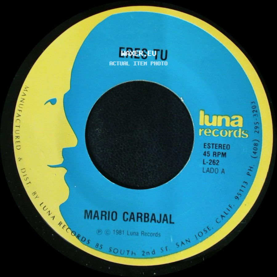 Mario Carbajal - Eres Tu / Vuelve Conmigo side A
