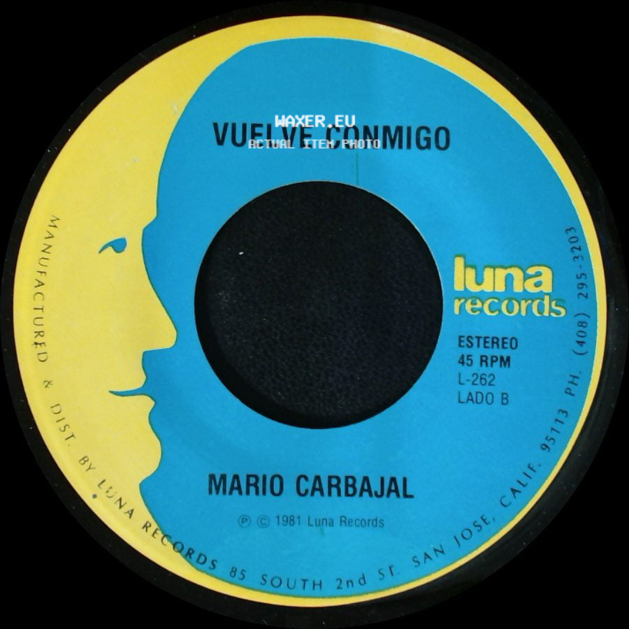 Mario Carbajal - Eres Tu / Vuelve Conmigo side B