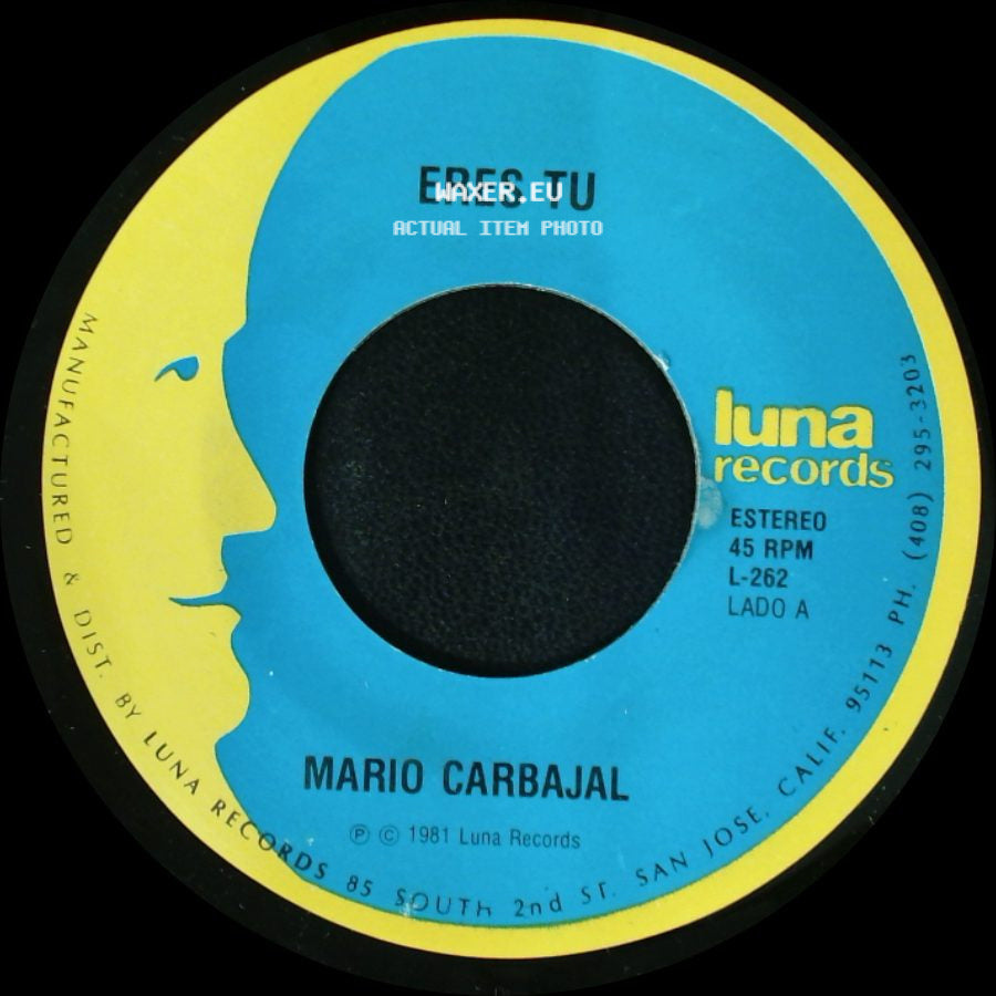 Mario Carbajal - Eres Tu / Vuelve Conmigo side A