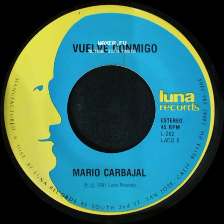 Mario Carbajal - Eres Tu / Vuelve Conmigo side B