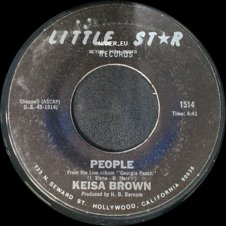 Keisa Brown - T.J. / People side B