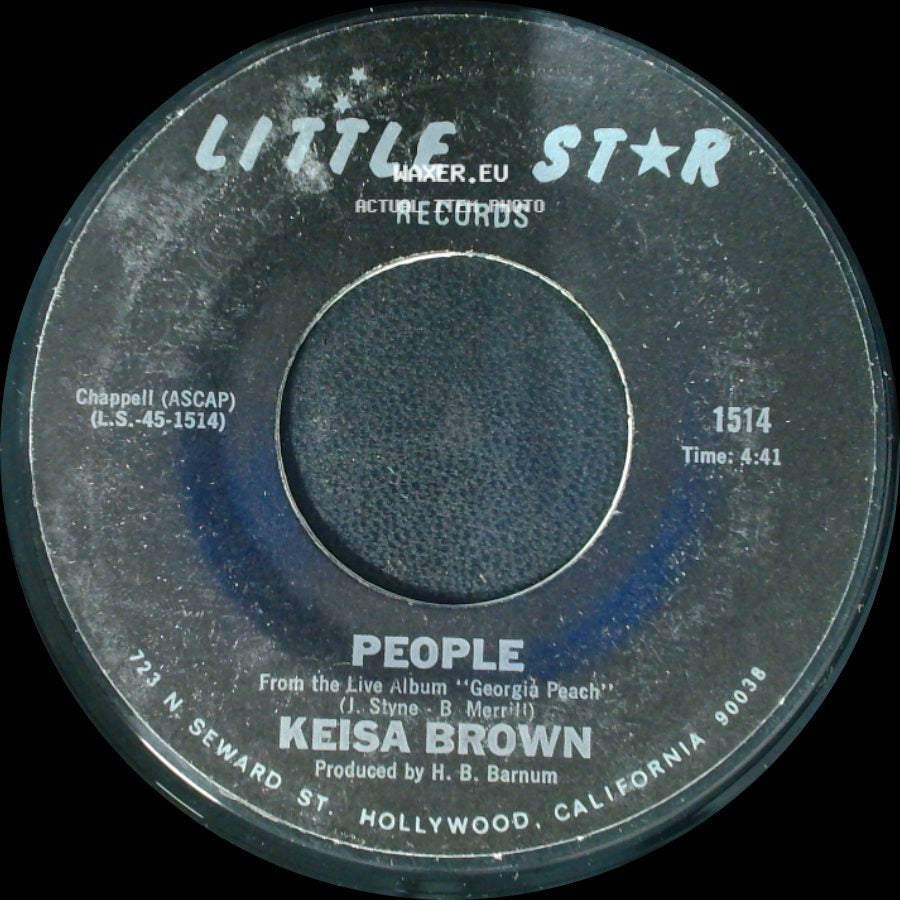 Keisa Brown - T.J. / People side B
