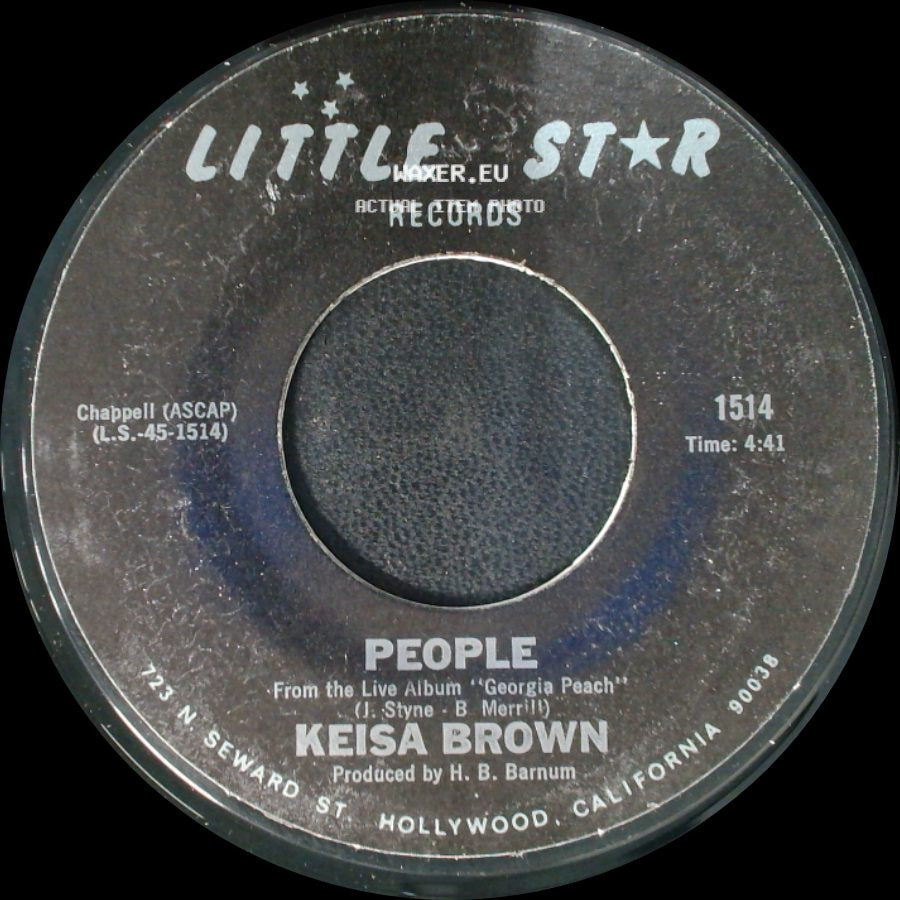 Keisa Brown - T.J. / People side B