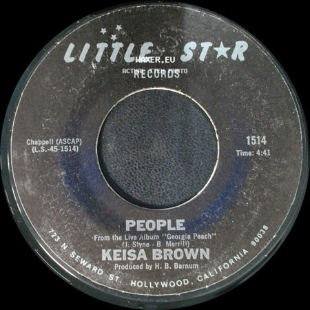 Keisa Brown - T.J. / People side B