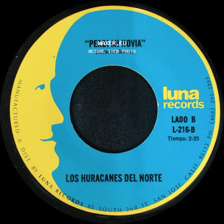 Los Huracanes Del Norte - "El Hijo De La Musiquera" / Perdi Mi Novia side B
