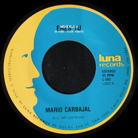 Mario Carbajal - Eres Tu / Vuelve Conmigo side A