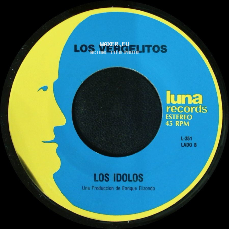 Los Idolos / Los Vergelitos - Cuatro Cartas / Los Idolos side B