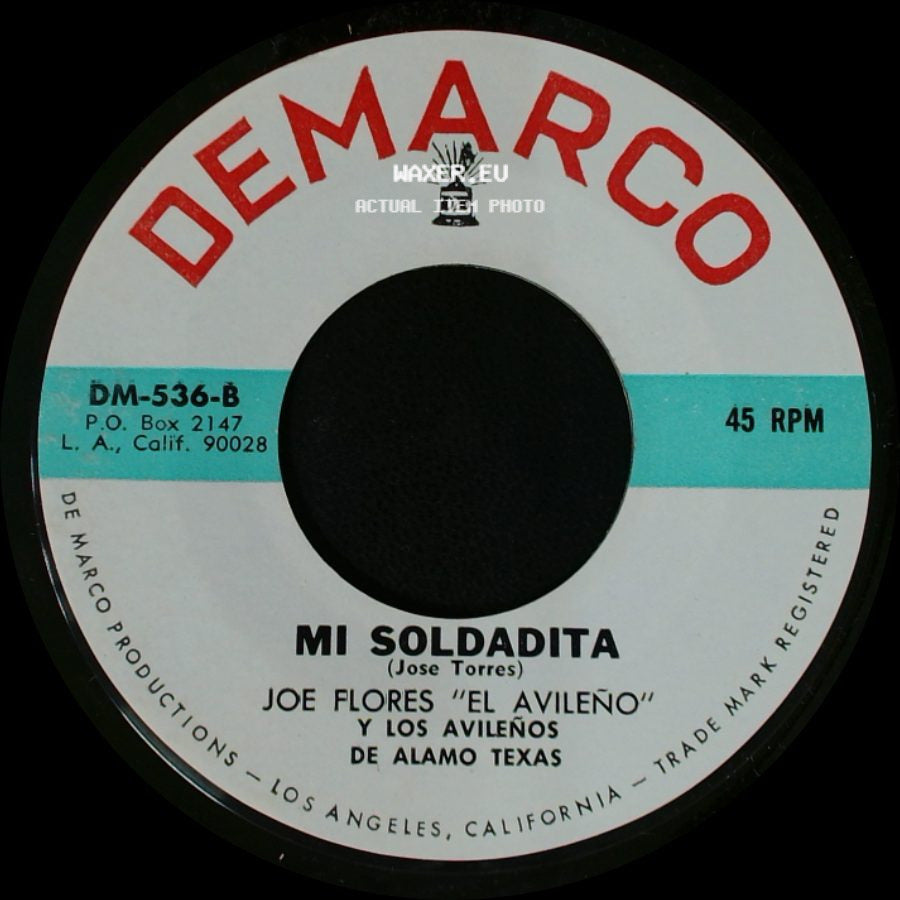 Joe Flores "El Avileño" Y Los Avileños - Mi Soldadita / El Ultimo Puño De Tierra side A