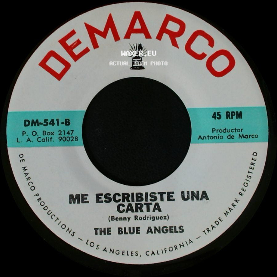 The Blue Angels - Como Te Extraño Mi Amor / Me Escribiste Una Carta side B