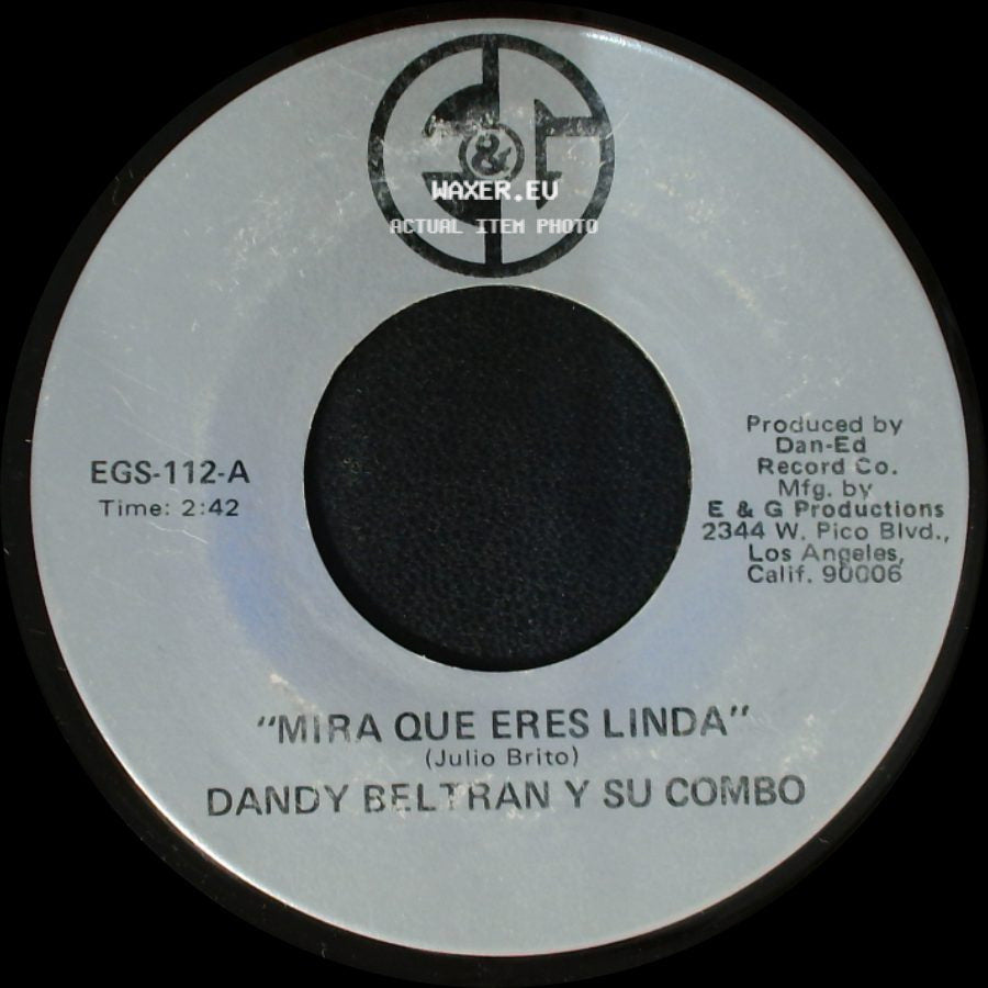 Dandy Beltran Y Su Combo - Como Pienso En Ti / Mira Que Eres Linda side B
