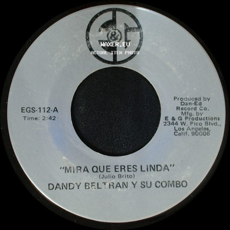 Dandy Beltran Y Su Combo - Como Pienso En Ti / Mira Que Eres Linda side B