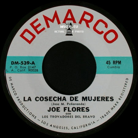Joe Flores Con Los Trovadores Del Bravo / Joe Flores - La Cosecha De Mujeres / La Celda De Mi Prision side A