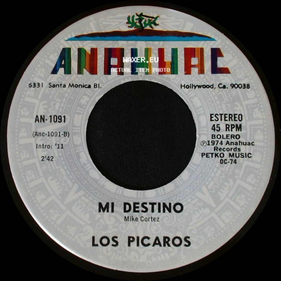 Los Picaros - Mi Destino / Hortencia side A