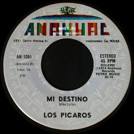 Los Picaros - Mi Destino / Hortencia side A